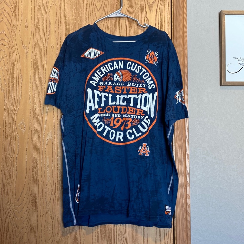 Men’s Affliction shirts